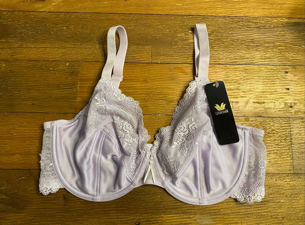 Wacoal 38D NWT lilac purple Romantic Encounters Underwire Bra lace